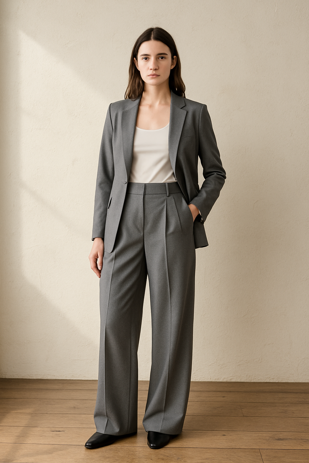 Charlotte | Wide-Leg Suit Pants